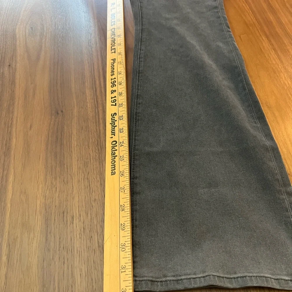 Ann Taylor The Boot Jeans Womens 10 Gray Mid Rise Bootcut Denim NWT - Picture 7 of 8